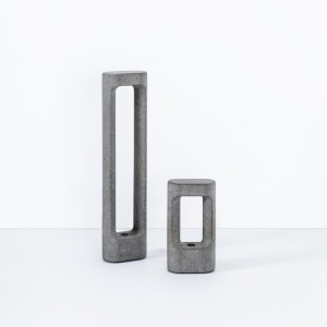 Stalp LED de exterior IP55 TOTEM 27,8cm Grey 3000K 214672 universul-luminii.ro