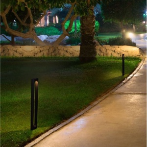 Stalp LED exterior din aluminiu antracit IP65 Dira H-65cm 251372 universul-luminii.ro