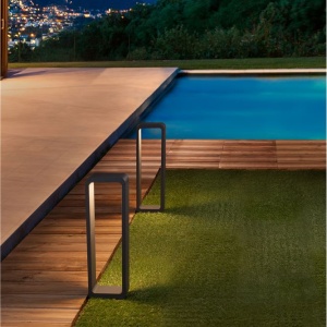 Stalp LED iluminat ambiental de exterior IP54 NED gri H-50cm NVL-9104022 79092 universul-luminii.ro