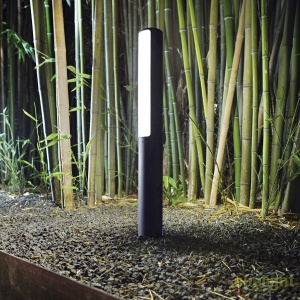 Stalp LED iluminat exterior design modern ETERE PT ANTRACITE 4000K 172439 64752 universul-luminii.ro