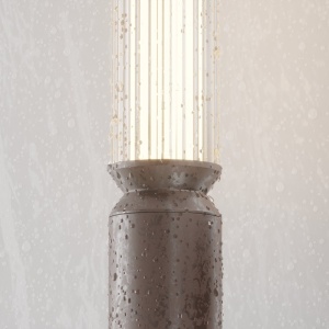 Stalp LED iluminat exterior IP65 Lit maro H-198,5cm 226822 universul-luminii.ro