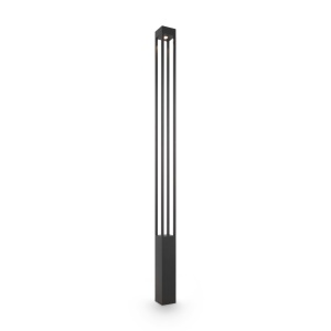 Stalp LED mare pentru iluminat exterior IP65 Elbe grafit H-200cm 120052 universul-luminii.ro