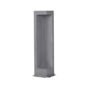 Stalp LED modern de exterior IP65 GRANTE gri ciment, H-53cm 84722 universul-luminii.ro