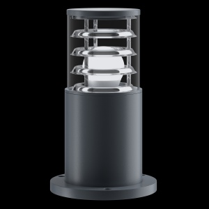 Stalp mic de exterior cu protectie IP54, Bronx gri 201162 universul-luminii.ro