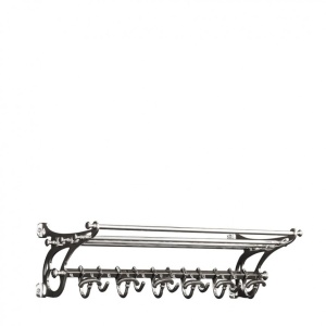 Suport haine design LUX Hudson S, nickel 106051 HZ