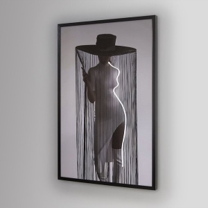 Tablou de perete decorativ cu iluminat Diva - Img 5