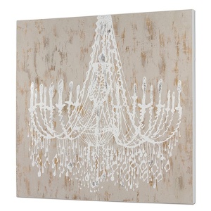 Tablou decorativ, pictura realizata pe panza, Lampara, 100x100cm 16237 SAP
