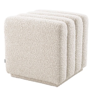 Taburete design LUX Bente, boucle crem 115491 HZ - Img 2