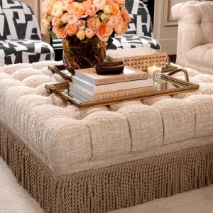Taburete design LUX Dorantes, Boucle sonata crem - Img 3