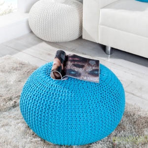 Taburete multifunctional Leeds 50cm albastru A-23104 VC - Img 4