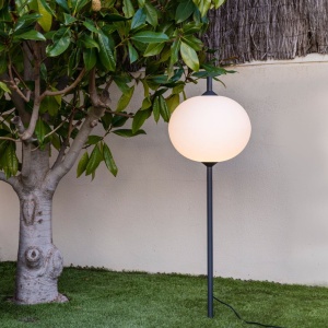 Tarus de iluminat exterior decorativ SAIGON 150/R45 gri/alb 127662 universul-luminii.ro