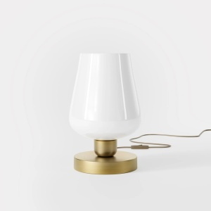 Veioza design italian din alama si sticla Talis - Img 2