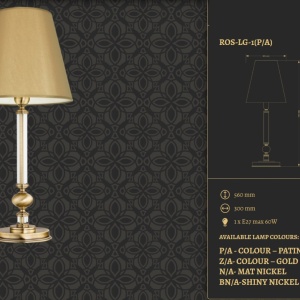 Veioza eleganta design clasic ROSSANO 78262 universul-luminii.ro