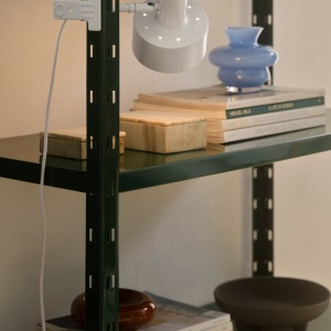 Veioza/ Lampa cu clips/ clema de birou Matis alb 167362 universul-luminii.ro