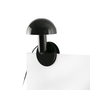 Veioza/Lampa de masa cu clips BELA neagra - Img 4