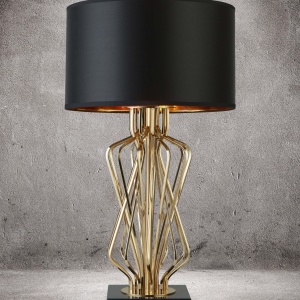Veioza / Lampa de masa decorativa design elegant Ethan EU4110GO SRT 43212 universul-luminii.ro