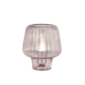 Veioza/Lampa de masa design decorativ Aria roz