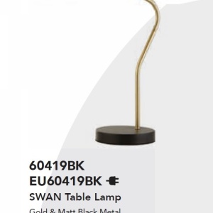 Veioza/Lampa de masa design decorativ Swan 140162 universul-luminii.ro