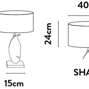 Veioza/Lampa de masa design lux elegant Belle alama/verde 229132 universul-luminii.ro