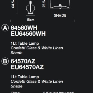 Veioza/Lampa de masa design lux elegant Belle 229052 universul-luminii.ro