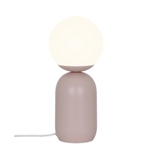 Veioza, lampa de masa design modern Notti roz - Img 2