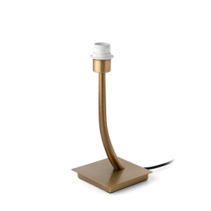 Veioza / Lampa de masa eleganta design clasic REM auriu/negru 84052 universul-luminii.ro
