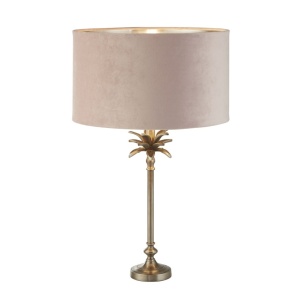 Veioza, Lampa de masa eleganta Palm roz 136602 universul-luminii.ro