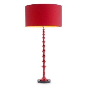 Veioza, Lampa de masa LUX Arabella rosu