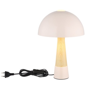 Veioza/Lampa de masa stil nordic PAULIN sampanie 621292 universul-luminii.ro