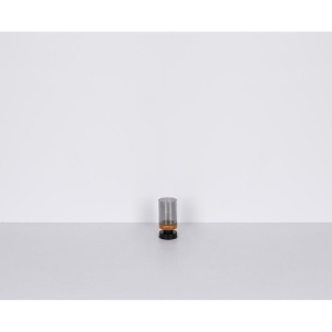 Veioza, lampa de podea design modern FINCA negru mat, maro inchis 201202 universul-luminii.ro