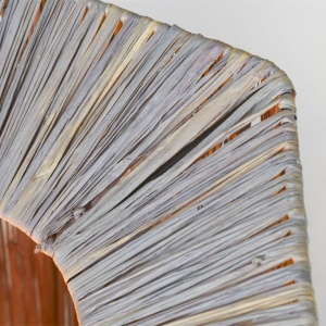Veioza/Lampa Eco din Rafie, Panama octogon S, gri 243722 universul-luminii.ro