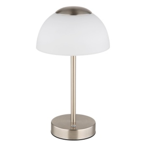 Veioza LED dimabila reîncarcabila SARIMA nickel 162742 universul-luminii.ro