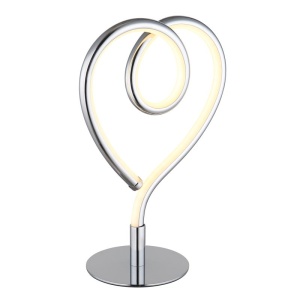 Veioza LED Lampa camera copii metal crom AMORE