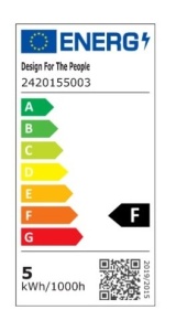 Veioza LED portabila cu baterie design nordic Faye negru 215932 universul-luminii.ro