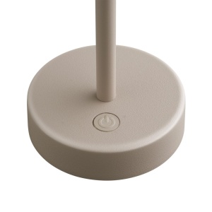 Veioza LED portabila de exterior design nordic IP44 Ellen To-Go Battery bej 163732 universul-luminii.ro