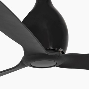 Ventilator cu telecomanda MINI ETERFAN M negru mat 124292 universul-luminii.ro