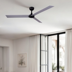 Ventilator tavan smart sistem TUYA si telecomanda CRUISER XL negru/aluminiu