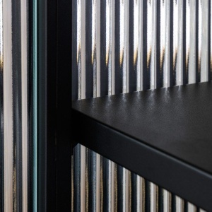 Vitrina moderna din metal si sticla Amsterdam 180cm - Img 5