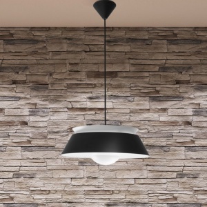 Abajur modern Cuna 38cm, negru 50573 universul-luminii.ro