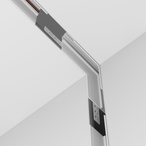 Accesoriu, ANGLE-CONNECTOR pentru sinele magnetice incastrabile Exility 12,5mm - Img 4