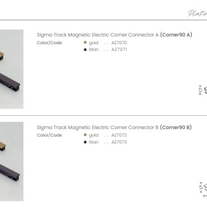 Accesoriu, ELECTRIC CORNER CONNECTOR A titan pentru sina magnetica SIGMA - Img 2