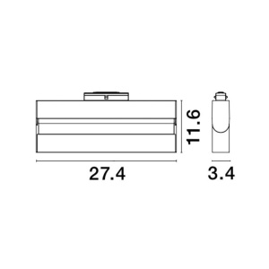 Accesoriu, Modul de iluminat pentru sina magnetica Buxton, Loop sau Sign, RIETI NVL-8254418 85833 universul-luminii.ro