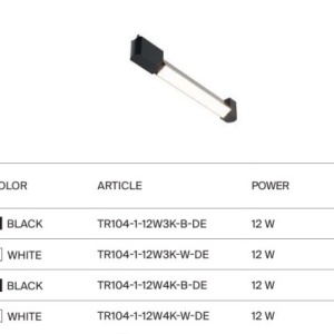 Accesoriu, Spot LED pentru sinele monofazate Unity, Basis Rot alb 3000K 12W - Img 9