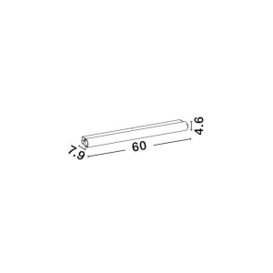 Aplica baie LED CCT, Protectie IP44 COR negru - Img 3