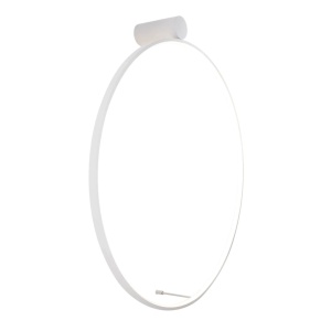 Aplica circulara LED IP44 diametru 80cm Visual alb