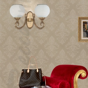 Aplica clasica din alama cu 2 brate design italian 8550 204843 universul-luminii.ro