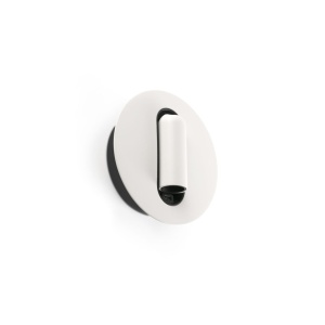 Aplica cu reader LED directionabil stil minimalist TIMIT USB C alb - Img 8