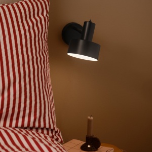 Aplica cu spot directionabil design nordic Matis negru 167373 universul-luminii.ro