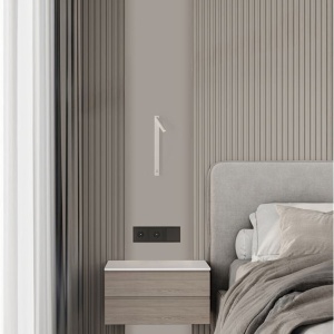 Aplica cu Spot LED directionabil moderna TONDO alb, NVL-9540275 169803 universul-luminii.ro