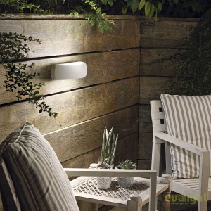 Aplica de exterior moderna iluminat Up-and-down IP54 GIOVE AP1 coffee 163598 51993 universul-luminii.ro